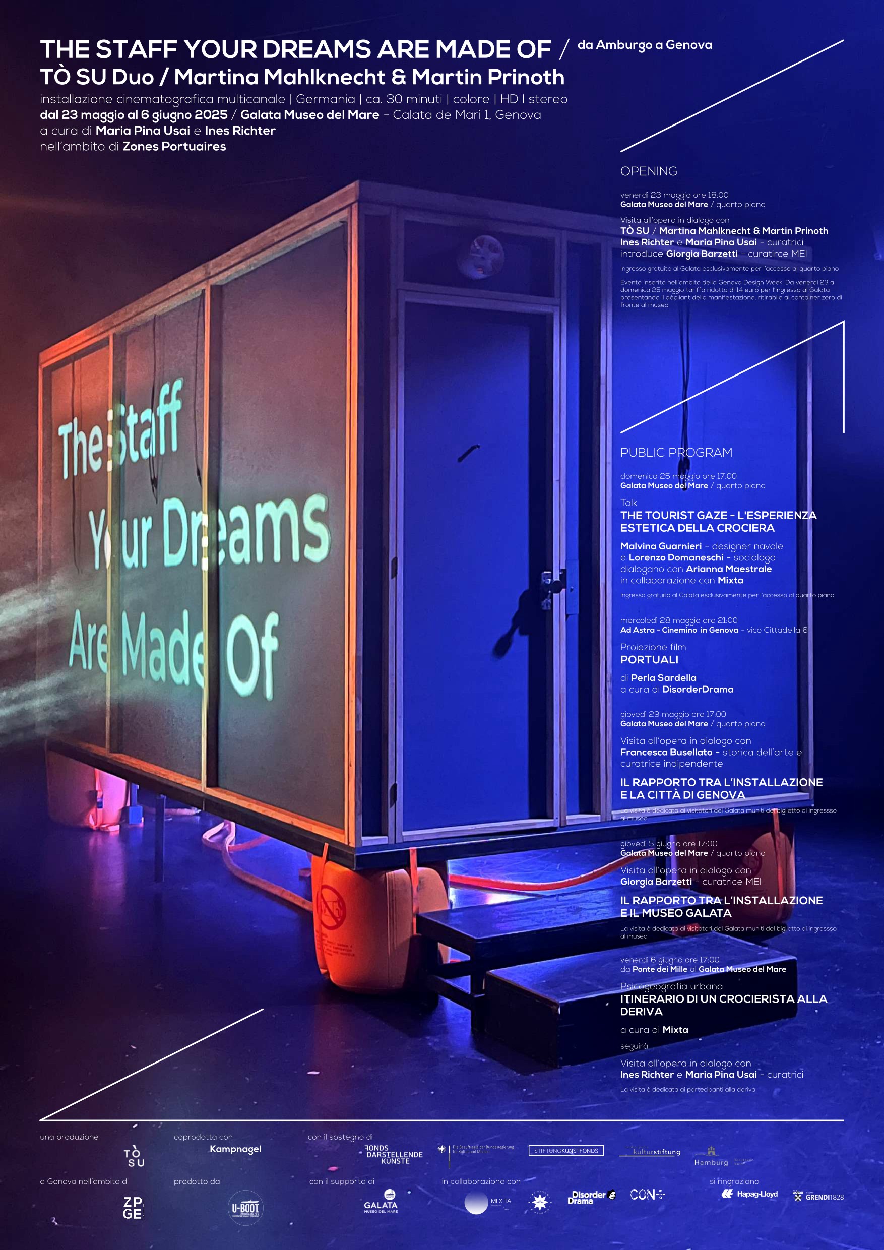 The Staff Your Dreams Are Made Of ||| Public Program – Portuali