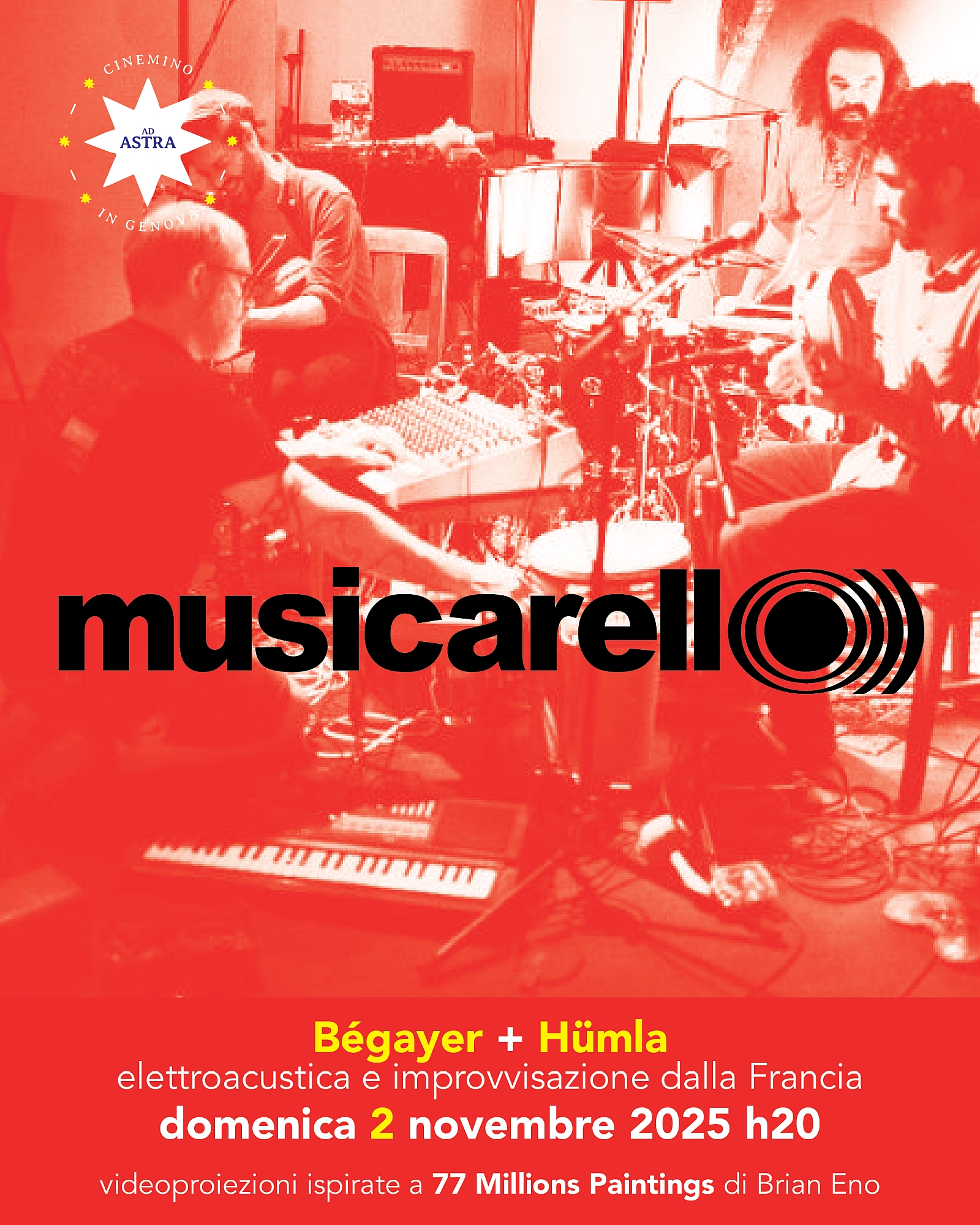 MUSICARELL O))) 13 elettroacustica Bégayer + Hümla