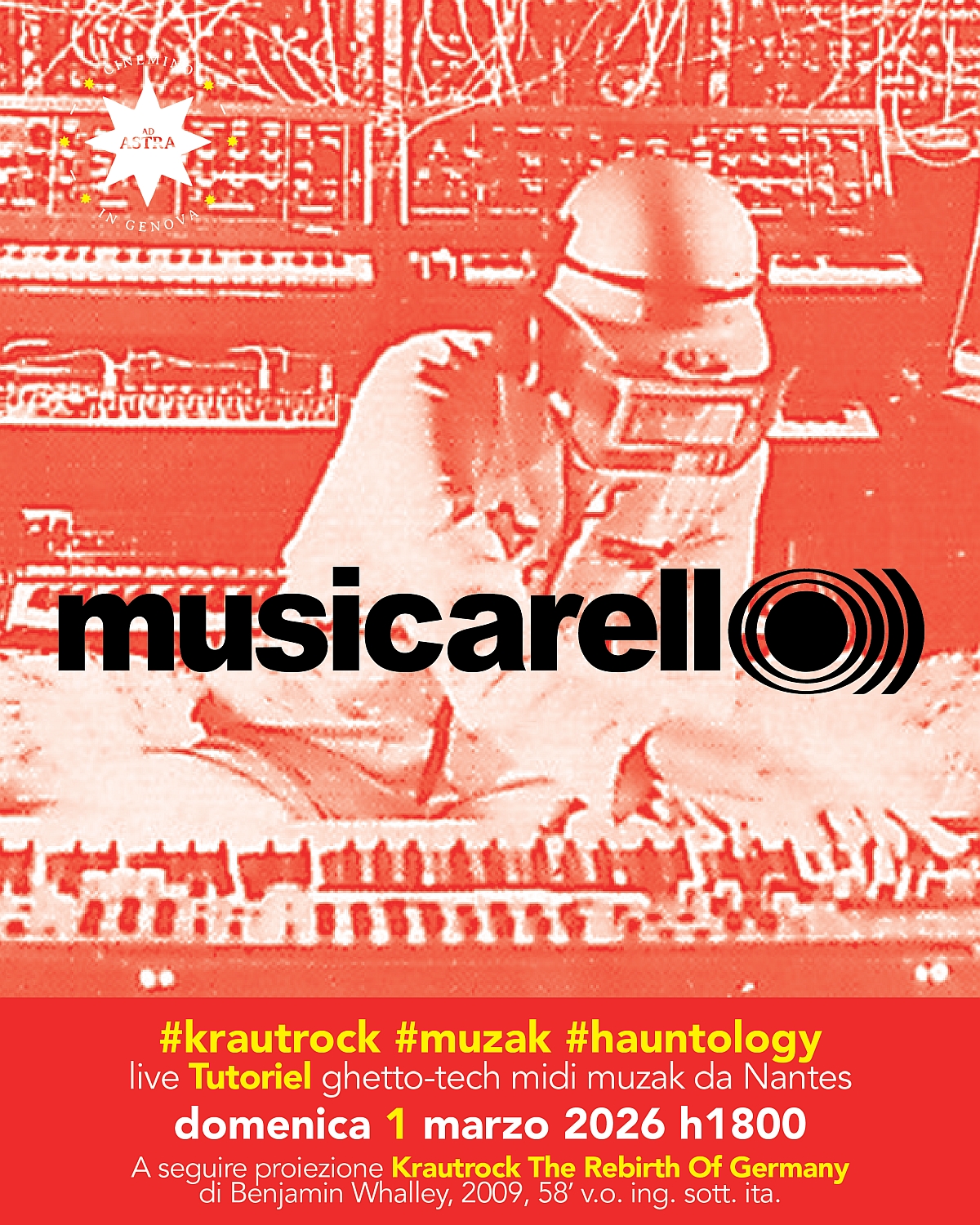 MUSICARELL O))) Tutoriel 🎷+ Krautrock 🎞️