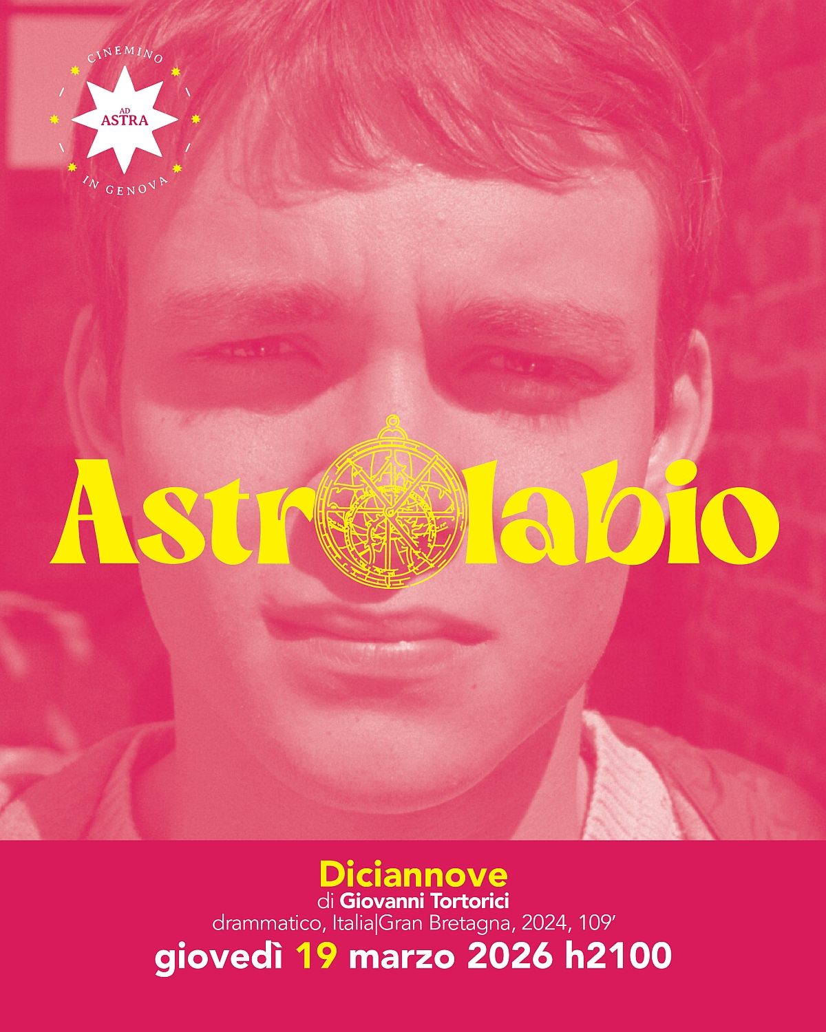 Astrolabio 2.18 Diciannove