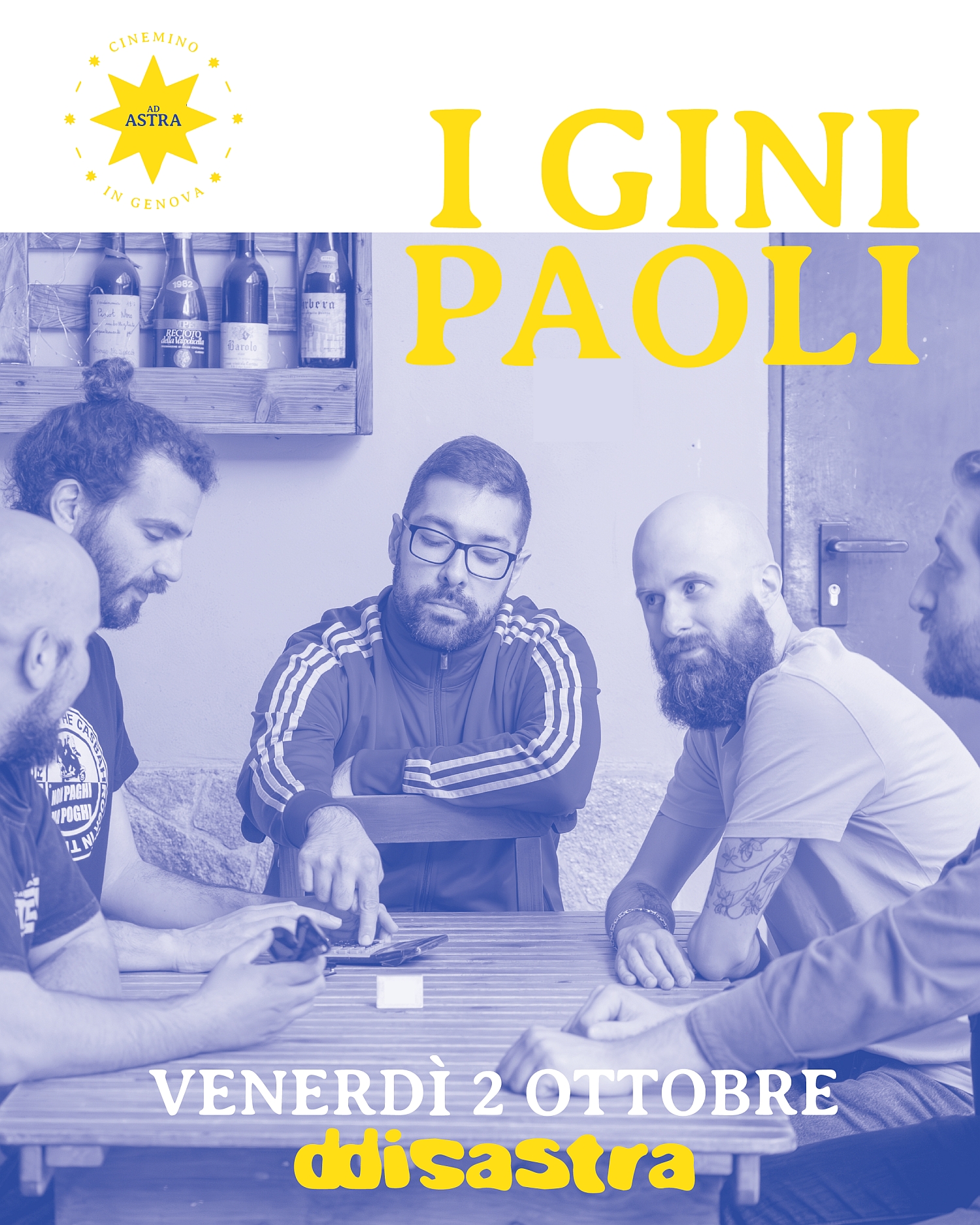 dDISASTRA 3.1 #festonetesserone con I Gini Paoli